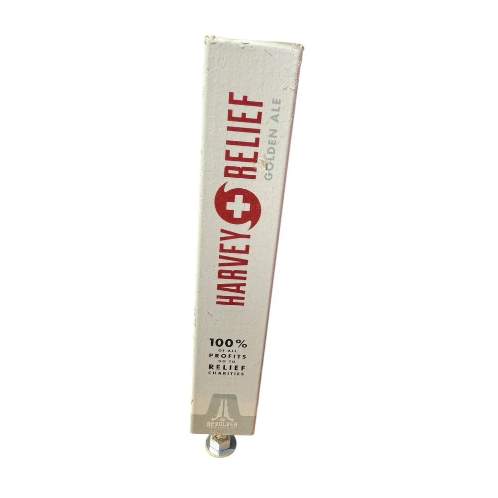 Revolver Brewing‎ Harvey Relief Golden Ale Special Edition Beer Tap Handle Bar
